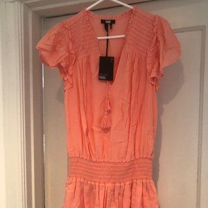 Peach Christina dress by Paige